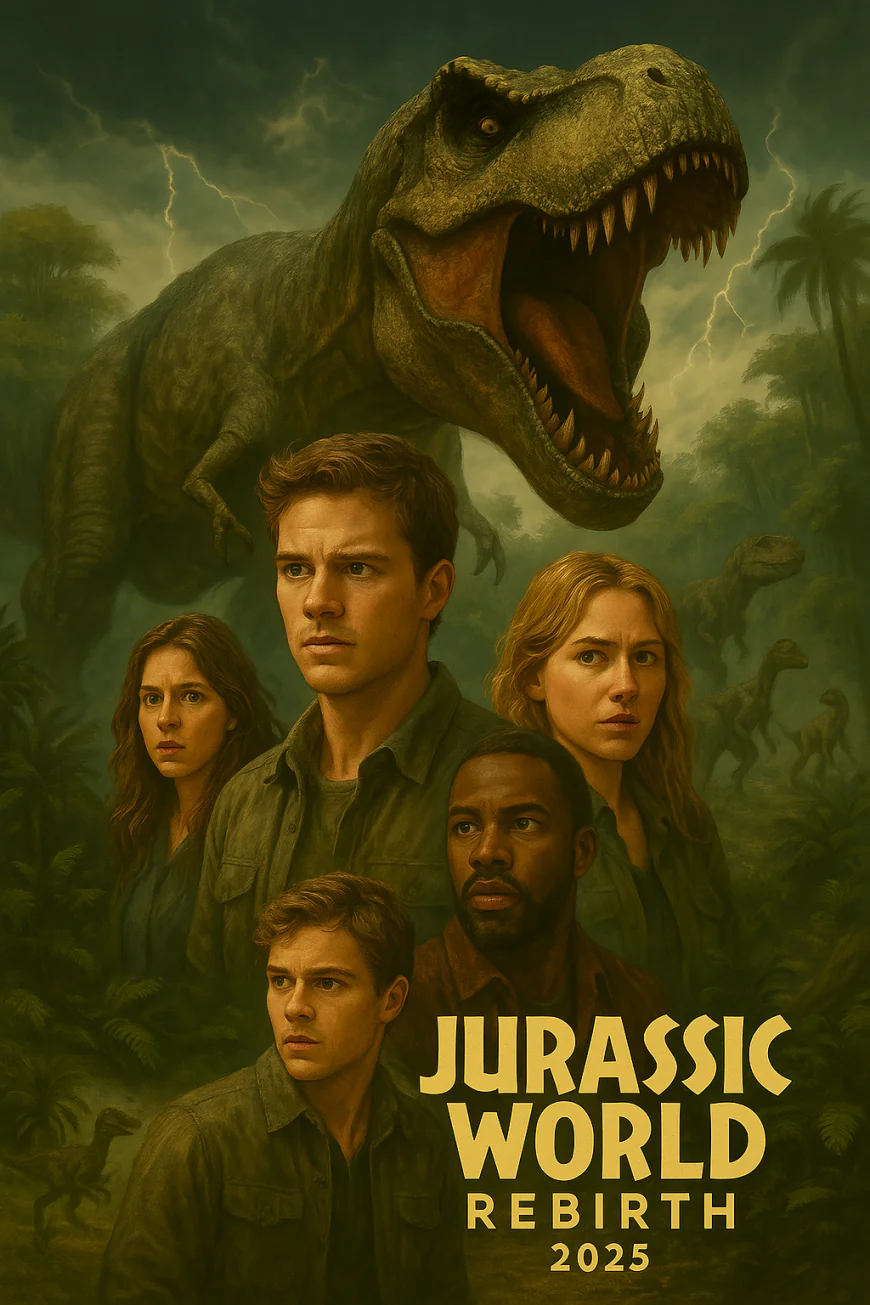 Jurassic World Rebirth (2025) – Dinosaur Epic Roars Back with Brand-New Cast | CrazyScene