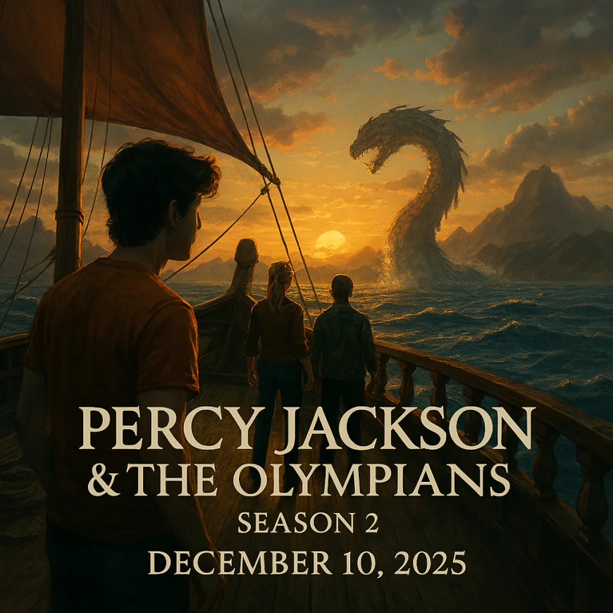Percy Jackson & the Olympians – Season 2: Demigods Set Sail for the Sea of Monsters on December 10, 2025